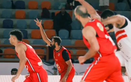 “صراع مثير: رجال سلة الأهلي يتحدون سبورتنج في نصف نهائي كأس مصر”