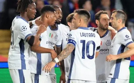 إنتر ميلان يحافظ على تشكيلته دون تغييرات أمام برشلونة في دوري أبطال أوروبا