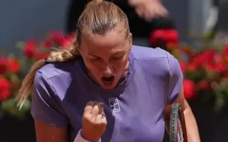 كفيتوفا تسجل انتصارها الأول عقب فترة “الإجازة الأمومية”