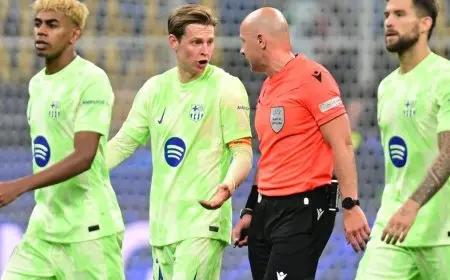 هل حرمت تقنية الحكم برشلونة من ركلة جزاء أمام إنتر ميلان؟