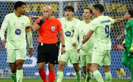 فراتيسي يدهش برشلونة بإحراز الهدف الرابع لإنتر في الوقت الإضافي