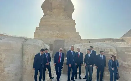 وزير الثقافة التركي يبهر بتاريخ أهرامات الجيزة! تعرف على تفاصيل الزيارة الرسمية