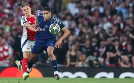 كل ما تحتاج معرفته عن مباراة نارية بين باريس سان جيرمان وأرسنال في نصف نهائي دوري أبطال أوروبا