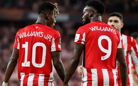 الشقيقان وليامز يفتقدان المشاركة ضد مانشستر يونايتد في الدوري الأوروبي
