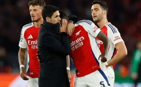 أرتيتا عقب الهزيمة: لا يوجد فريق يتفوق على أرسنال في دوري أبطال أوروبا