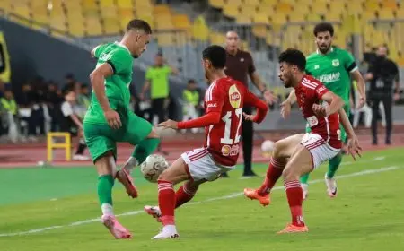 صراع حاسم بين الأهلي والمصري: شعار لا يقبل بالهزيمة!