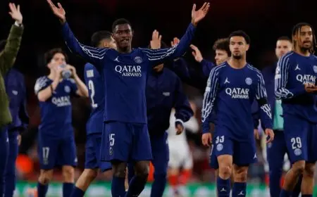 باريس سان جيرمان يتربع على قمة الجوائز المالية في دوري أبطال أوروبا