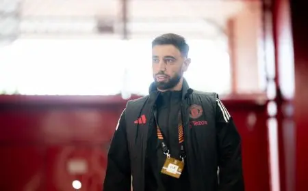 برونو فرنانديز يقود تشكيلة قوية لمانشستر يونايتد في مواجهة بلباو