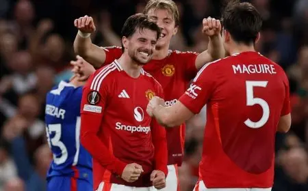 مانشستر يونايتد يحقق انتصاره على بلباو ويتأهل لنهائي بطولة الدوري الأوروبي