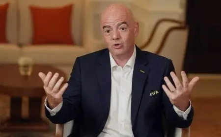 إعلان عاجل: إنفانتينو يُفجر مفاجأة خطيرة في السعودية أثناء زيارته مع ترامب!