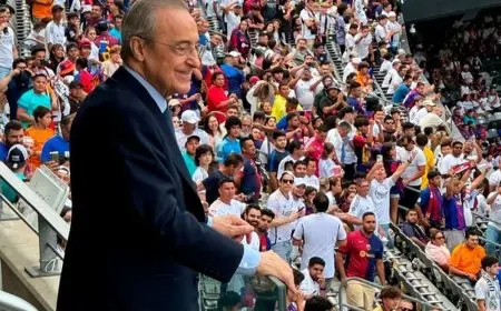 قرار غير متوقع من فلورنتينو بيريز قبل مواجهة الكلاسيكو بين برشلونة وريال مدريد