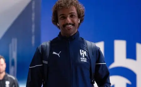 الهلال يعلن تفاصيل إصابة الشهراني ومدة غيابه عن اللعب