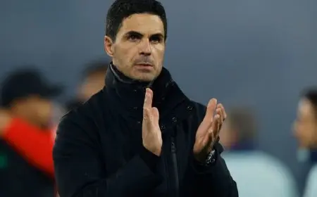 أرتيتا يؤكد: أرسنال هو الفريق الأفضل في دوري أبطال أوروبا