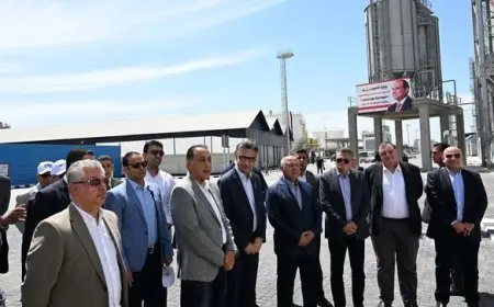 افتتاح محطة الصب الجاف “أقماح” ببورسعيد.. تعرف على أكبر محطة بسعة 100 ألف طن