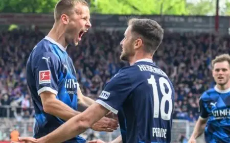 هبوط كييل وبوخوم من البوندسليغا وهايدنهايم يقترب من التصفيات