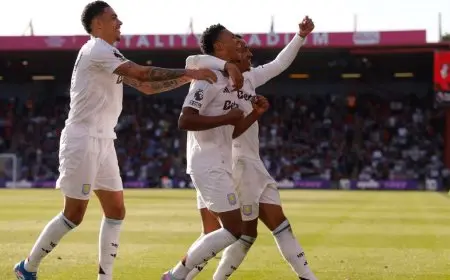 أستون فيلا يعيد الأمل في التأهل لدوري الأبطال ويقضي على طموحات بورنموث