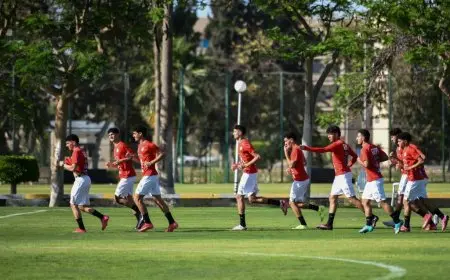 بالصور: فريق مصر تحت 20 سنة يجهز الأسلحة لمواجهة غانا وتأمل بتحقيق حلم الوصول لكأس العالم