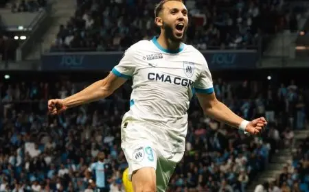 غويري يقود مارسيليا للتأهل لدوري الأبطال ويواصل تألقه في الموسم الحالي