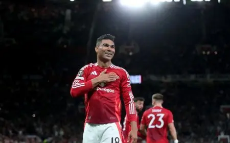 “بند سري يضمن لكاسيميرو راتب كريستيانو في مانشستر يونايتد”