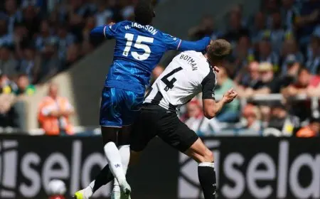 نيوكاسل يقترب من دوري أبطال أوروبا.. وانتهاء موسم “المتهور” جاكسون