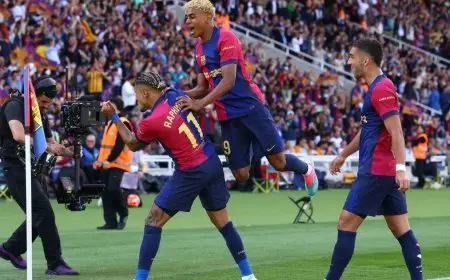 برشلونة “زعيم العودة” يثير دهشة ريال مدريد بأربعة أهداف ويقترب من لقب الليغا