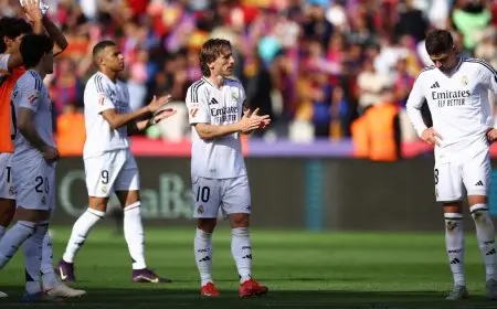 ريال مدريد يتعرض للهزيمة الرابعة أمام برشلونة ويدخل تاريخ الكلاسيكو “من الباب الخلفي”