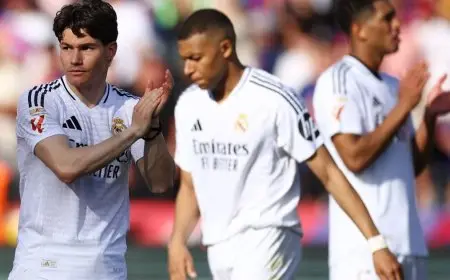 استقبال عاصف من جماهير ريال مدريد للاعبين عند وصولهم من برشلونة