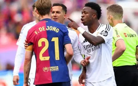 فينيسيوس يثير الجدل: غضب فالفيردي وتصادم مع مشجع برشلونة