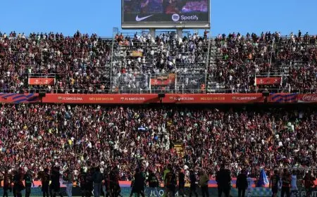 برشلونة يسجل إيرادات تاريخية في الكلاسيكو على مونجويك