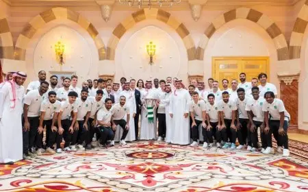 الأهلي يعبّر عن شكره لولي العهد السعودي بعد تكريمه بمناسبة فوزه بلقب البطولة الآسيوية