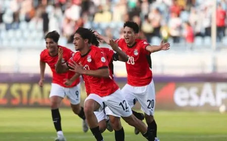 توقيت مباراة مصر والمغرب في نصف نهائي كأس إفريقيا تحت 20 سنة