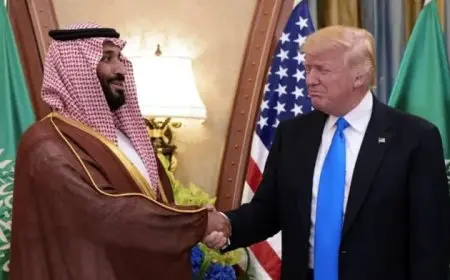 وصول الرئيس الأمريكي إلى الرياض يثير الدهشة والإثارة!