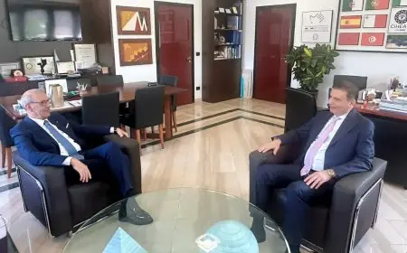 وزير الزراعة يجتمع مع مدير معهد سيام باري لتقوية التعاون البحثي في إيطاليا!