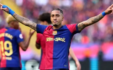 تعرف على تفاصيل عقد رافينيا الجديد مع برشلونة