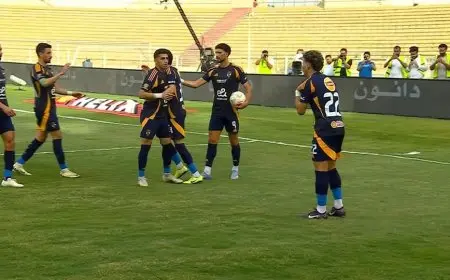 بالصور: هدف بن شرقي يقود الأهلي للتقدم على سيراميكا كليوباترا في الشوط الأول!