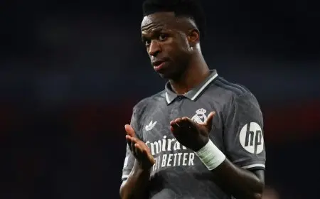 مطالب فينيسيوس المالية تعطل مفاوضات تجديد عقده مع ريال مدريد