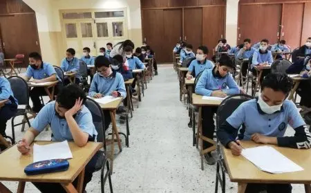 جدول امتحانات الصف الخامس الابتدائي الترم الثاني 2025 وزارة التربية والتعليم جدول خمسة ابتدائي