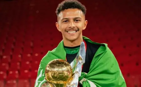 يزن مدني من السعودية يُتوَّج ببطولة الدوري الألباني