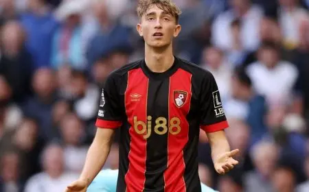 ريال مدريد يوجه عرضاً رسمياً للتعاقد مع هويسن من بورنموث