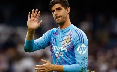 كورتوا يصف جاكوبو رامون بـ”الجوهرة” عقب انتصار ريال مدريد على مايوركا