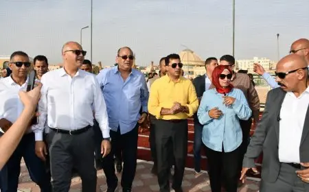 أشرف صبحي ومحافظ القليوبية يزوران مركز التنمية الشبابية بالعبور: تفاصيل مثيرة!