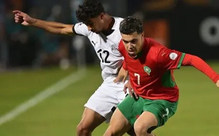 المغرب يتخطى مصر ويتأهل لنهائي كأس إفريقيا للشباب تحت 20 عاماً