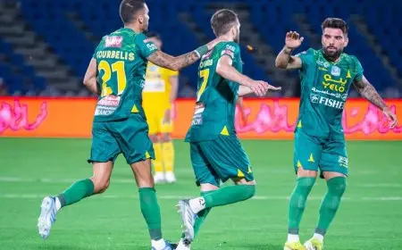 الخليج يحجز موقفه في دوري روشن السعودي بعد انتصاره على العروبة