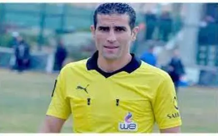 مفاجأة كبرى: محمود ناجي حكم لقاء الأهلي والبنك الأهلي في الدوري غدا!