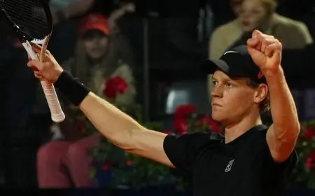 سينر يواجه ألكاراز في نهائي بطولة روما للتنس