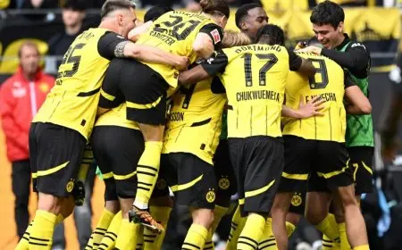 دورتموند يتأهل لدوري الأبطال بينما يودع لايبزيغ المنافسات الأوروبية