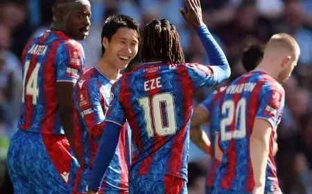 كريستال بالاس يُحبط موسم مانشستر سيتي ويتوّج بلقب كأس إنجلترا