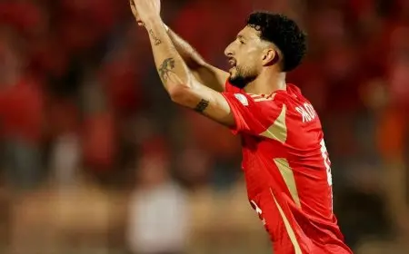 في اللحظات الأخيرة، وسام أبو علي يقود الأهلي نحو التتويج بلقب الدوري