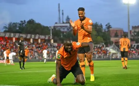 بركان يسحق سيمبا بثنائية ويقترب خطوة من التتويج بالكونفدرالية!