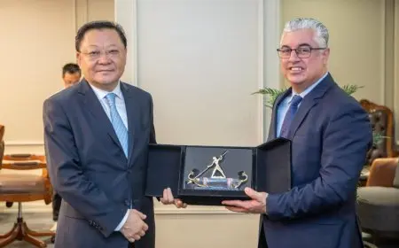 رئيس اقتصادية قناة السويس يستكشف فرصة تعاون مثيرة مع حاكم جواندونج الصينية!